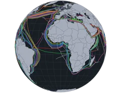 GeoPath - submarine-cables-globe